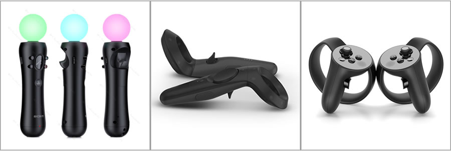 comparativo realidade virtual controles