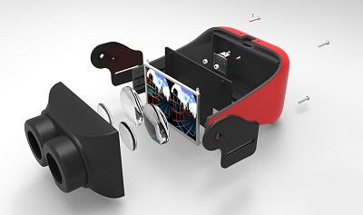 visor realidade virtual oculus