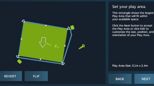 area htc vive disponivel