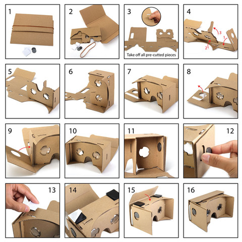 google cardboard instrução