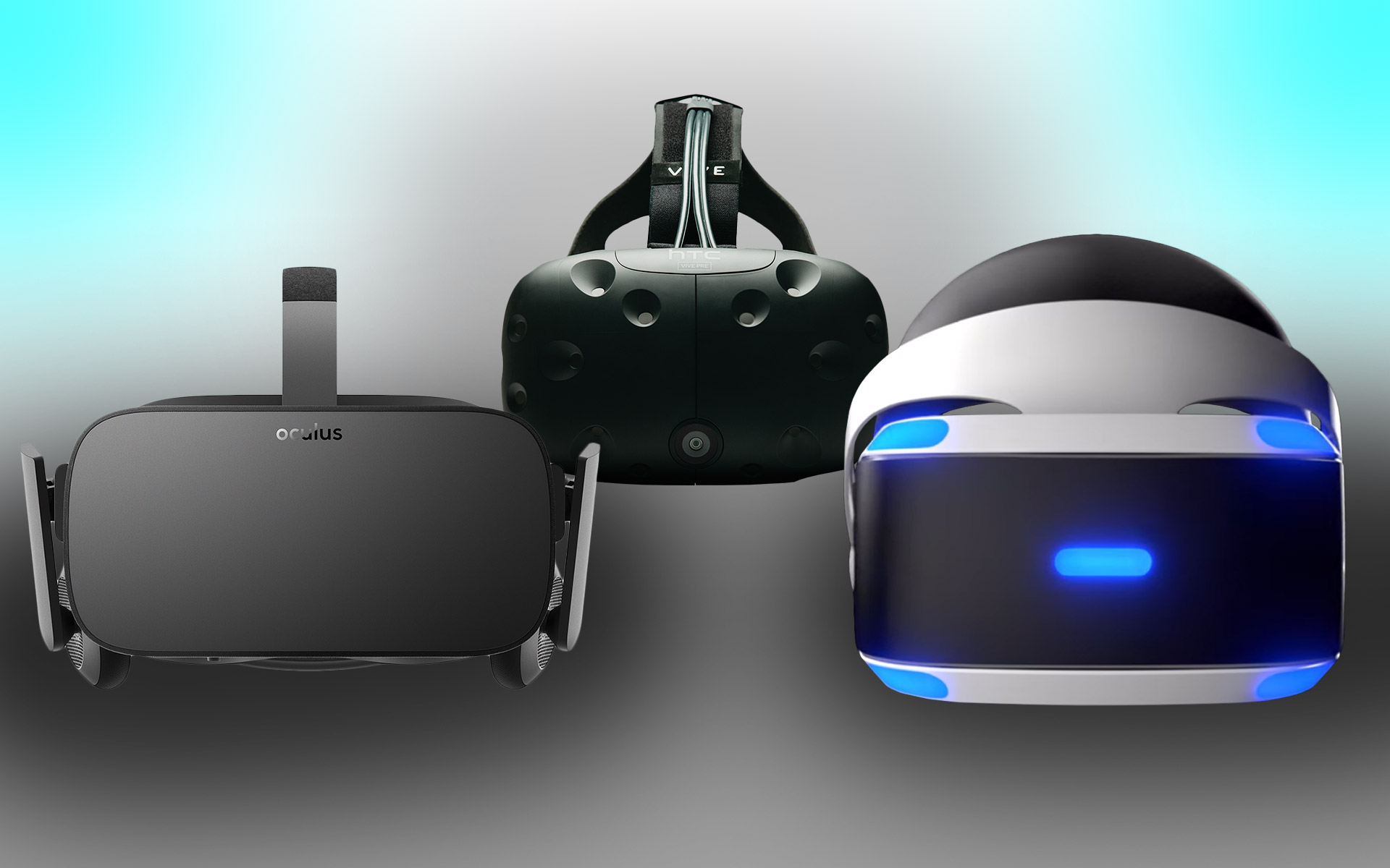 Comparativo – Playstation VR vs Oculus Rift vs HTC Vive
